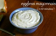 eggless mayonnaise recipe – veg mayonnaise recipe – how to make eggless mayo recipe