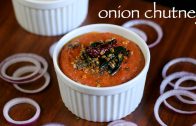 onion chutney recipe – south indian onion chutney for idli & dosa