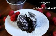 chocolate lava cake recipe – how to  make eggless molten choco lava cake recipe