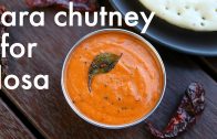 kara chutney recipe – how to make kara chutney for dosa & idli – side dish for dosa