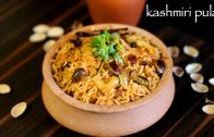 kashmiri pulao recipe – saffron rice recipe – how to make kashmiri pulav
