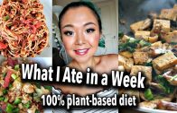 WHAT I ATE IN A WEEK – 7 DAYS OF VEGAN FOOD – easy vegan recipes