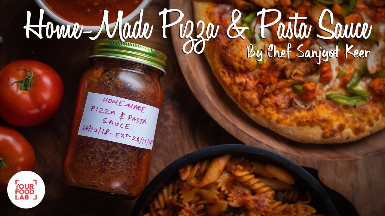 Best Homemade Pizza & Pasta Sauce Recipe – Tasty Indian Sauce Recipe