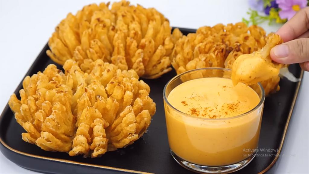 blooming-onion-recipe-with-cheese-sauce