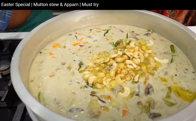 easter-appam-with-mutton-stew-recipe