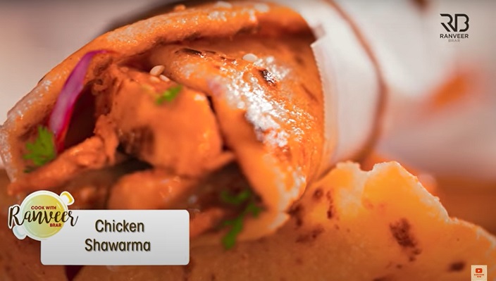 homemade-desi-tandoori-chicken-shawarma-recipe